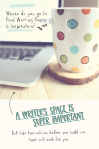 Having a beautiful writing space is important...but this one step will do the most important thing for your writing practice.