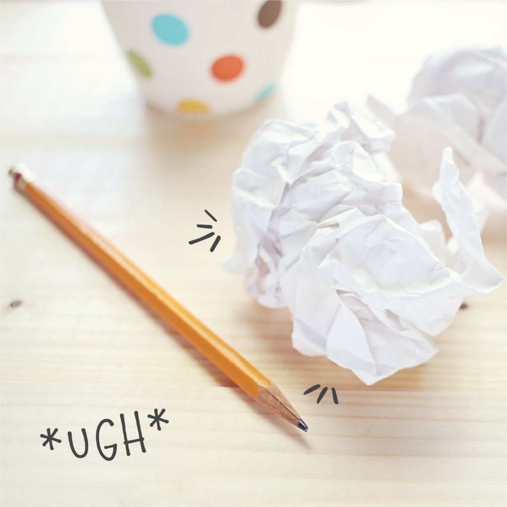 hourglass Develop a writing routine